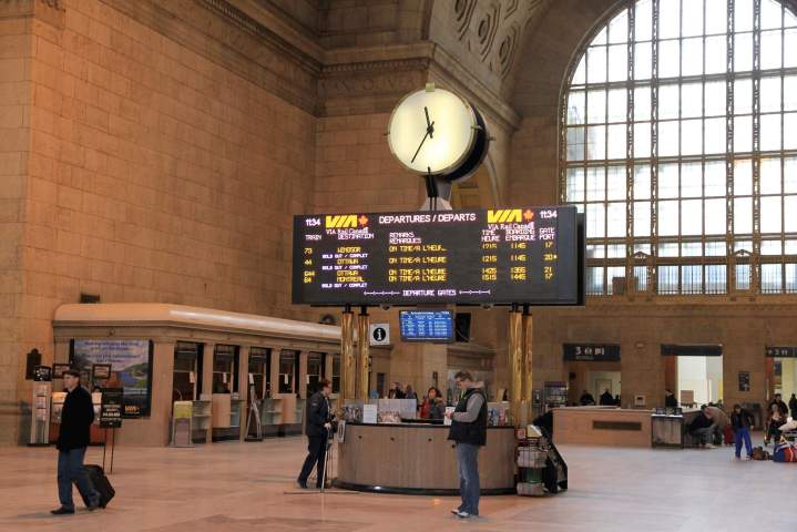 Hall gare Drummonville